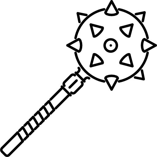 Булава трафарет