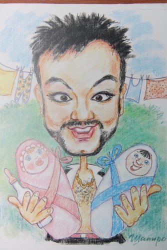 Карикатурный Мистер Бин