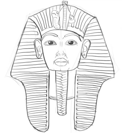 Маски фараонов древнего Египта