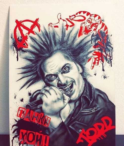 Михаил Горшенев портрет карандашом