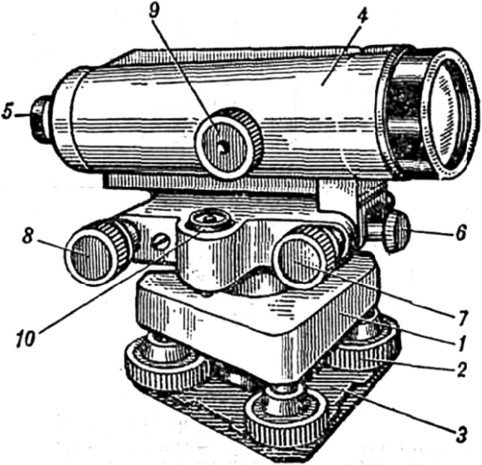 Схема нивелира 2н-3л