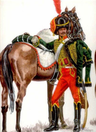 Александрийский Гусар. 1812 Год.