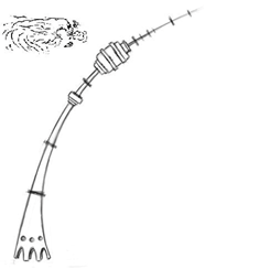 Телебашня Останкино рисунок