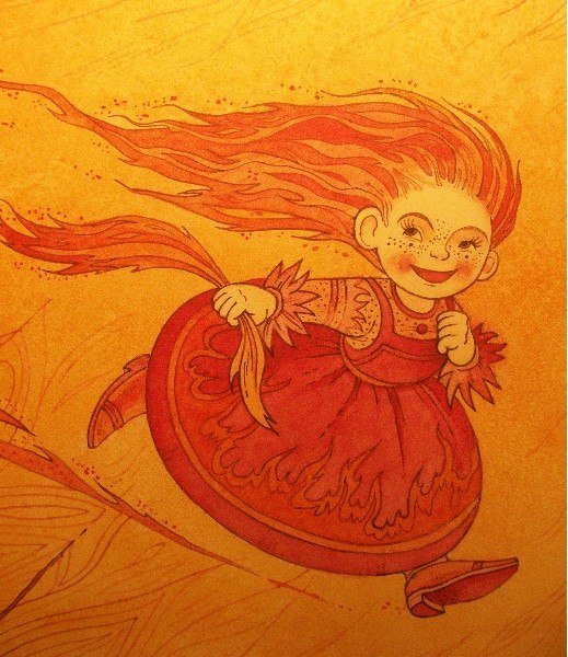 Сказы Бажова Огневушка поскакушка