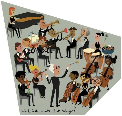 Нарисовать оркестр