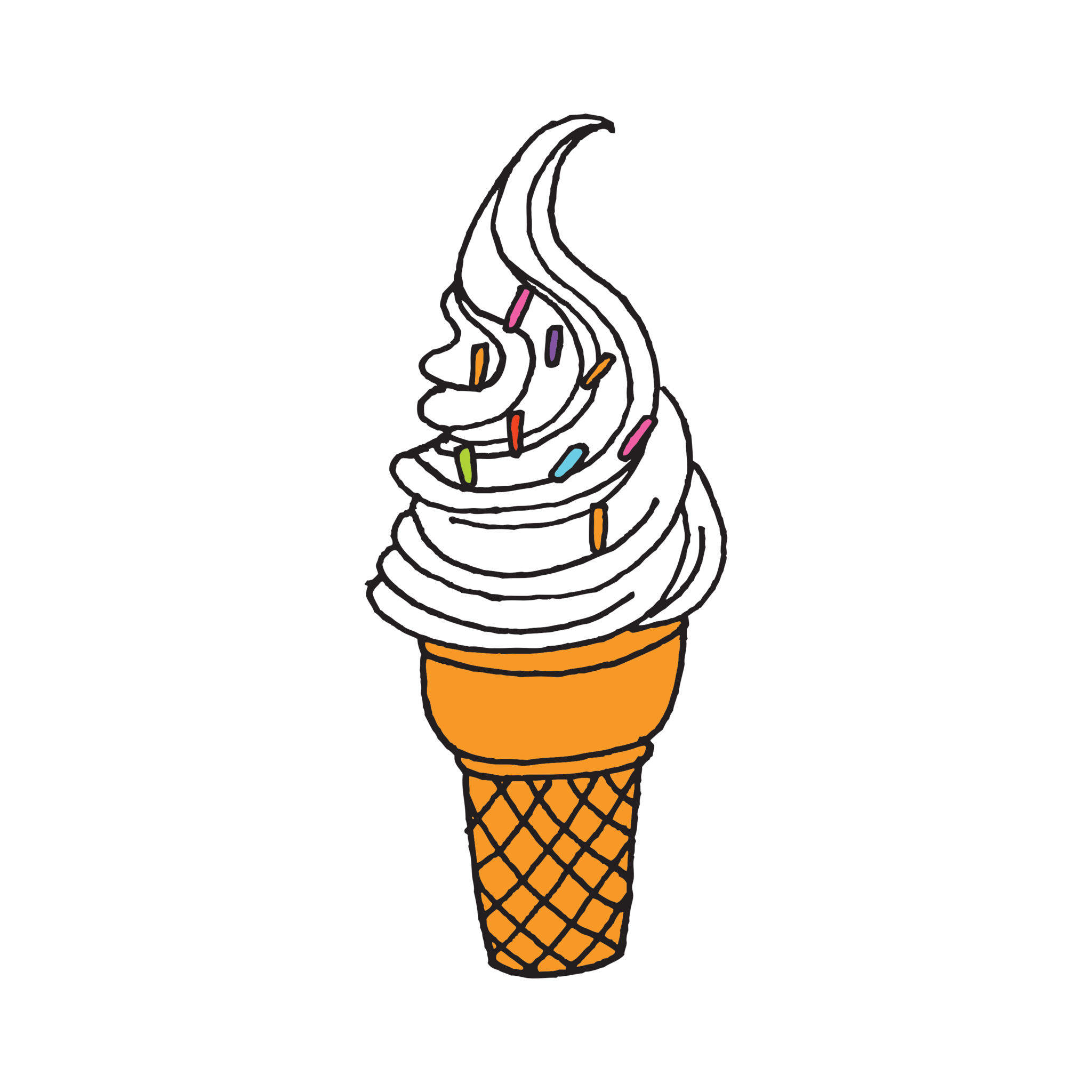 Мороженка рисунок. Нарисовать мороженое. Мороженое мультяшное. Нарисовать мороженое в рожке. Рисование рожок с мороженым.