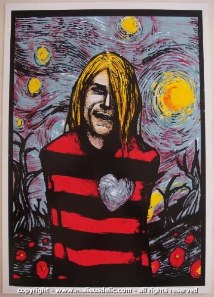 Nirvana Курт Кобейн Постер