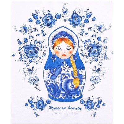 Матрёшка Гжель