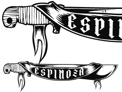 Большой нож vector