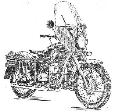 Мотоцикл Урал м75