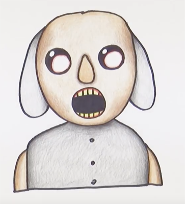 Бабушка ГРЕННИ раскраска