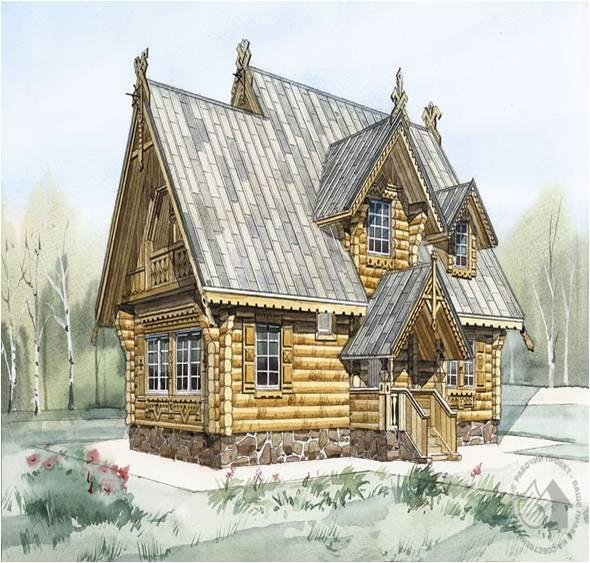 Деревянное зодчество древней Руси изба