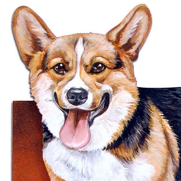 Собака корги для срисовки