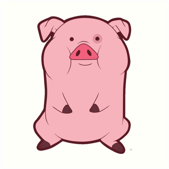 Мейбл и Свинка Пухля