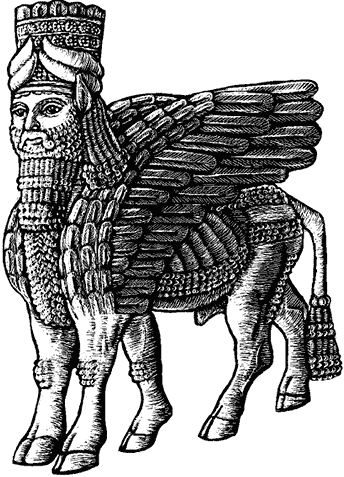 Ассирийский бык Шеду