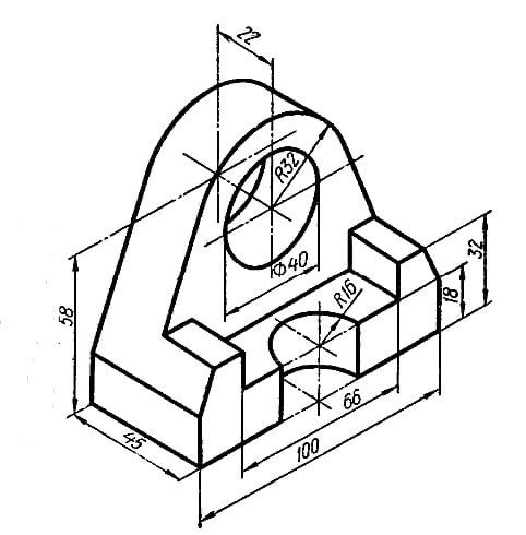 Техническое рисование черчение