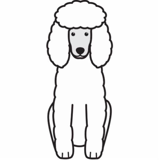 Лёгкие рисунки пуделей