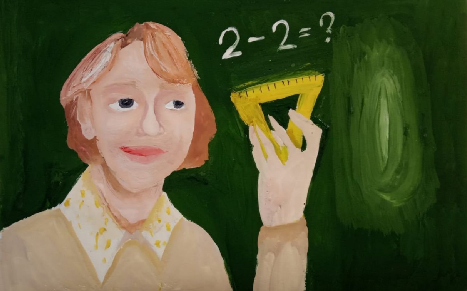 Портрет учителя математики