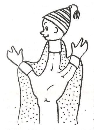 Эскиз перчаточной куклы