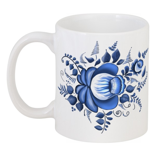 Кружка Гжель 210 мл Глория