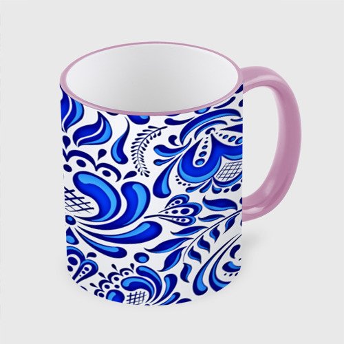 Гжель роспись чашки