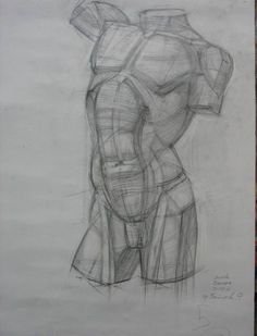 Экорше Гудона торс