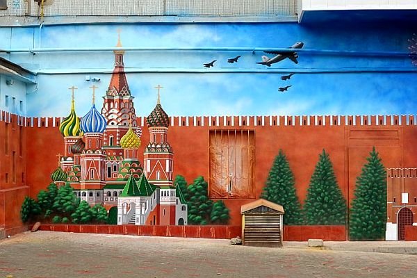 Узор кремлевской стены