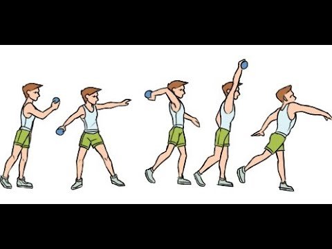 Метание мяча картинки