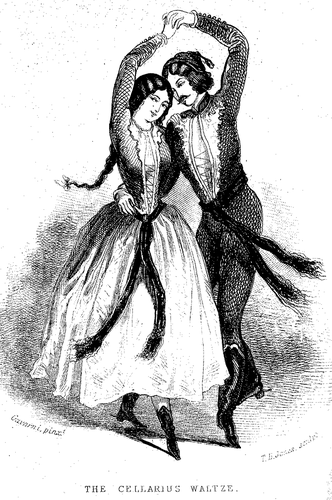 Иллюстрация танца мазурки