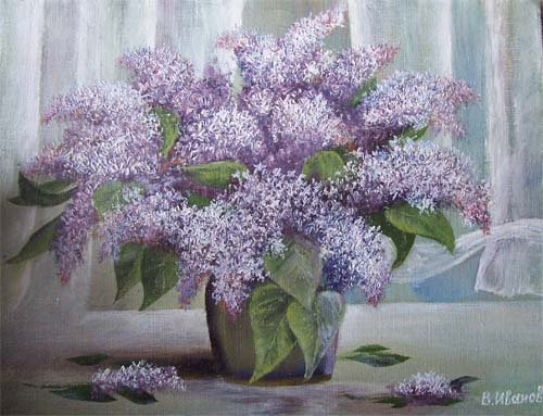 Композиция Сергея Рахманина,, сирень"