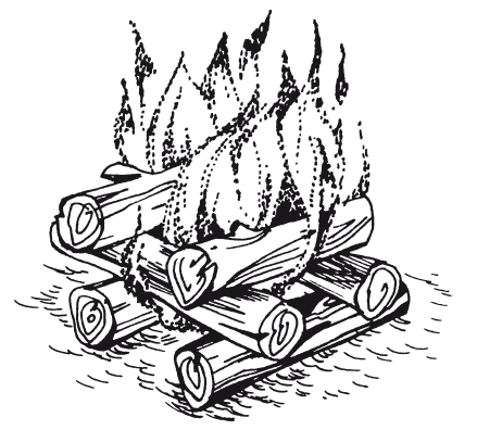 Дрова раскраска