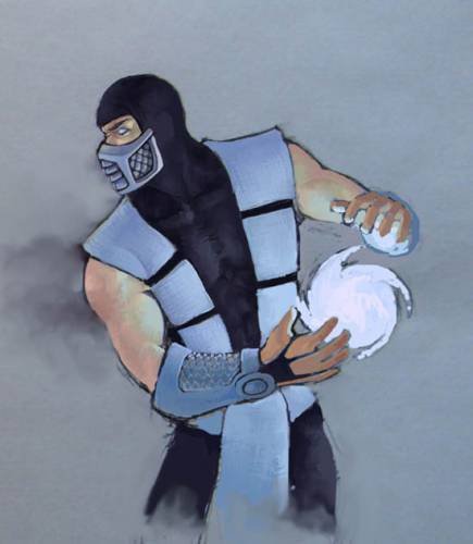 Саб Зиро МК рисунок