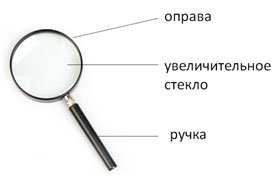 Лупа раскраска