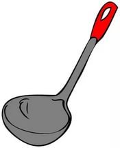 Половник мультяшный