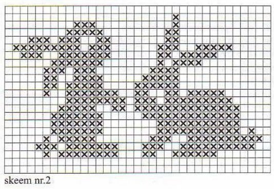 Схемы жаккардовых узоров для детей