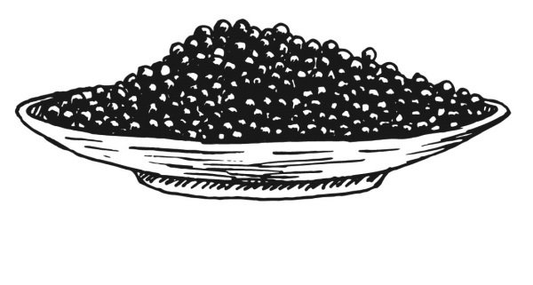 Икра раскраска