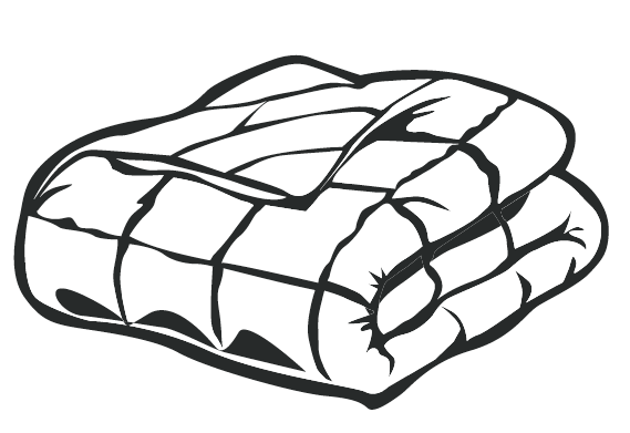 Одеяло значок