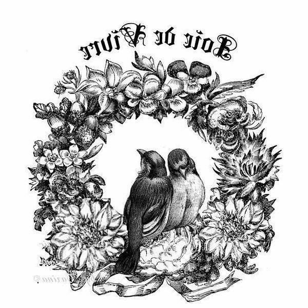 Монохром для декупажа