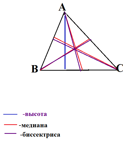 Провести три медианы в треугольнике. Высота и меридиана Медиана биссектриса треугольника. Медиана остроугольного треугольника. Треугольник с тремя медианами биссектрисами и высотами. 3 Треугольника с медианой биссектрисой и высотой.