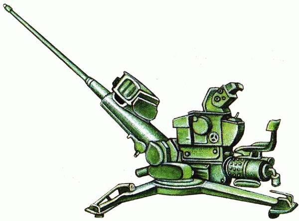 GCI HS 831 зенитная пушка