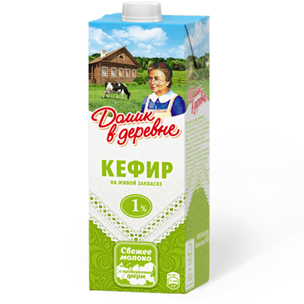 Домик в деревне кефир 2.5%