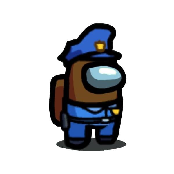 Амонг АС полицейский