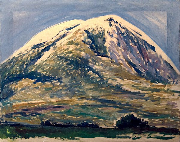 Гора Торатау картина