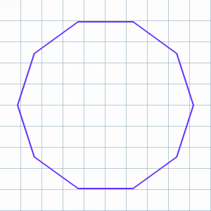 Начертить десятиугольник