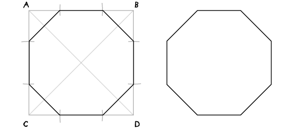 Площадь правильного семиугольника