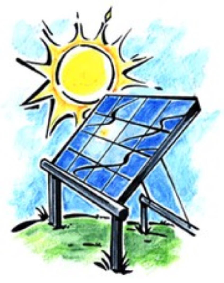 Солнечные батареи в детских рисунках