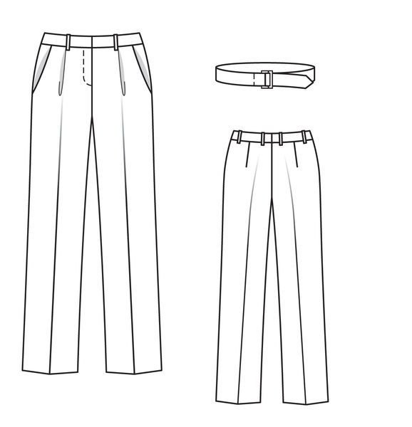 103 Брюки Бурда