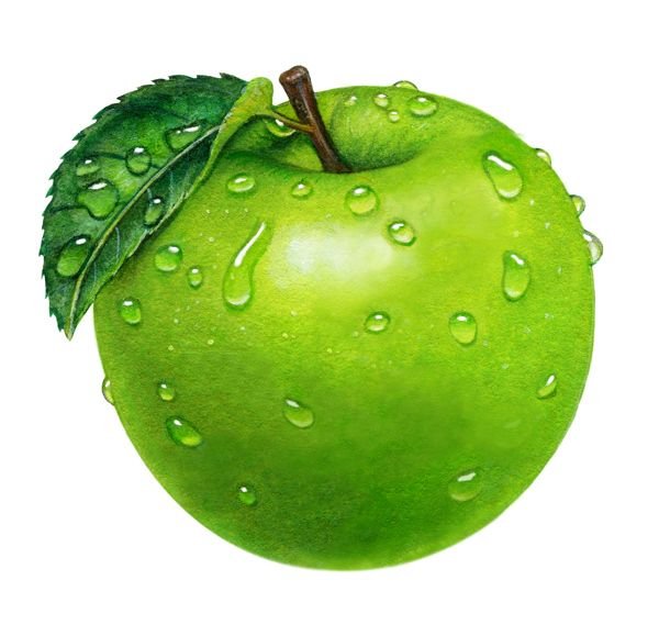 Яблоки зеленые