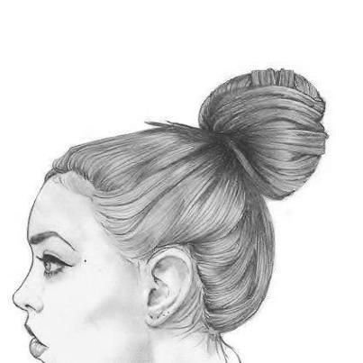 Прически карандашом