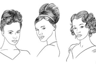 Графические прически